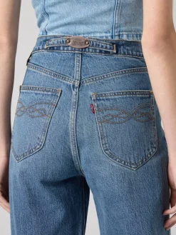 Dżinsy - Comfort fit - w kolorze niebieskim
