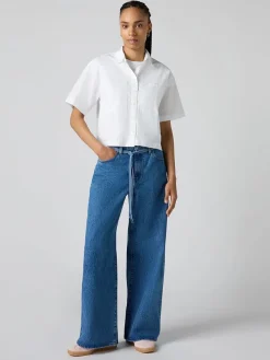 Dżinsy - Comfort fit - w kolorze niebieskim