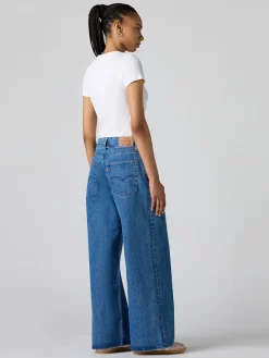 Dżinsy - Comfort fit - w kolorze niebieskim