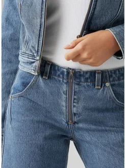 Dżinsy - Comfort fit - w kolorze niebieskim