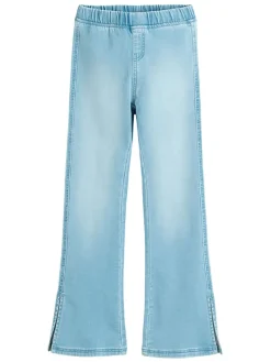 Dżinsy - Flare fit - w kolorze błękitnym