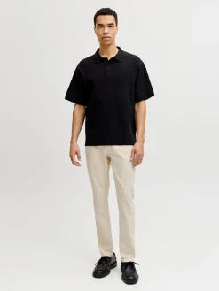 Dżinsy "Glenn" - Slim fit - w kolorze kremowym