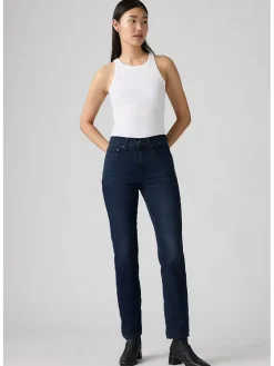 Dżinsy "724" - Regular fit - w kolorze granatowym