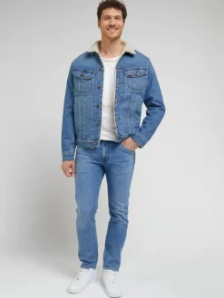 Dżinsy - Regular fit - w kolorze niebieskim