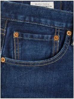 Dżinsy "501" - Regular waist - w kolorze granatowym