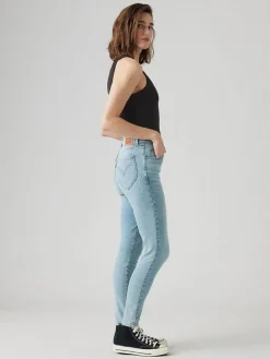 Dżinsy - Skinny fit - w kolorze błękitnym