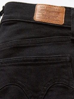 Dżinsy - Skinny fit - w kolorze czarnym