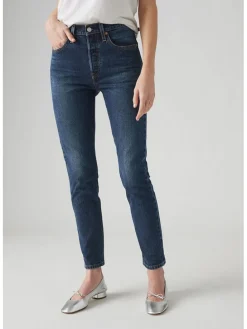 Dżinsy - Skinny fit - w kolorze granatowym