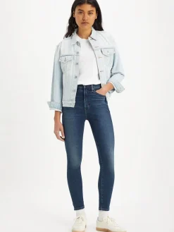 Dżinsy - Skinny fit - w kolorze niebieskim