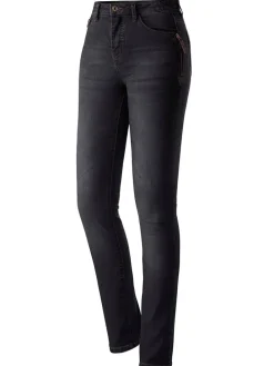 Dżinsy - Slim fit - w kolorze antracytowym