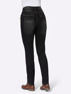 Dżinsy - Slim fit - w kolorze antracytowym