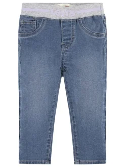 Dżinsy - Slim fit - w kolorze błękitnym