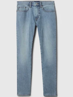 Dżinsy - Slim fit - w kolorze błękitnym