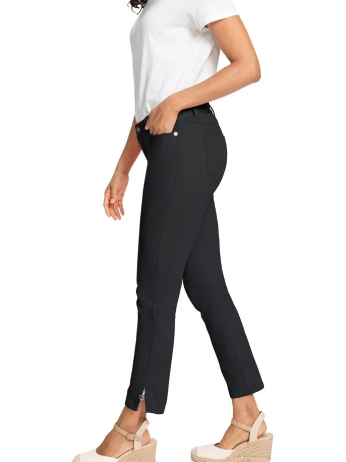 Dżinsy - Slim fit - w kolorze czarnym