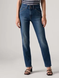 Dżinsy - Slim fit - w kolorze granatowym