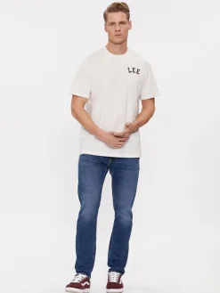 Dżinsy - Slim fit - w kolorze granatowym