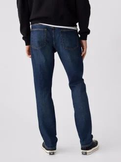 Dżinsy - Slim fit - w kolorze granatowym