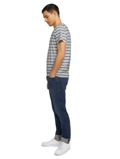 Dżinsy - Slim fit - w kolorze granatowym