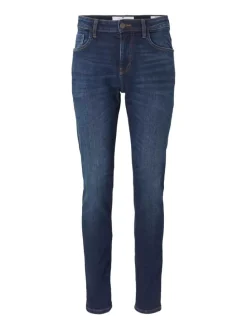 Dżinsy - Slim fit - w kolorze granatowym