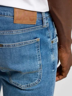 Dżinsy - Slim fit - w kolorze niebieskim