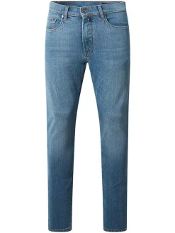 Dżinsy - Slim fit - w kolorze niebieskim