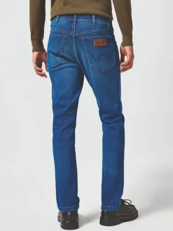 Dżinsy - Slim fit - w kolorze niebieskim