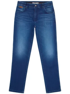 Dżinsy - Slim fit - w kolorze niebieskim