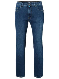 Dżinsy - Slim fit - w kolorze niebieskim