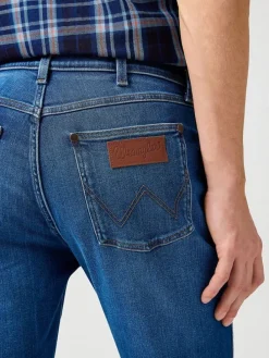 Dżinsy - Slim fit - w kolorze niebieskim
