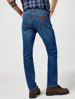 Dżinsy - Slim fit - w kolorze niebieskim