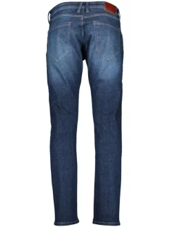 Dżinsy "Spike" - Tapered fit - w kolorze granatowym