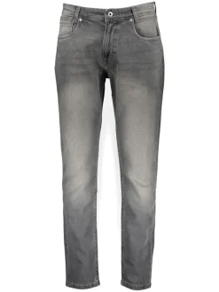 Dżinsy - Tapered fit - w kolorze antracytowym
