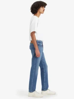 Dżinsy "502" - Tapered fit - w kolorze niebieskim