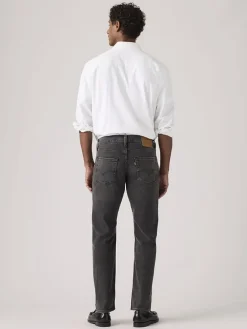 Dżinsy - Tapered fit - w kolorze szarym
