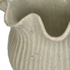 Doniczka w kolorze beżowym - wys. 19,5 x Ø 21 cm