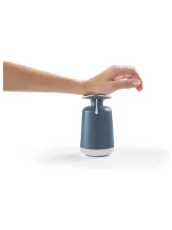 Dozownik mydła "Sky" w kolorze niebieskim - 14,6 cm