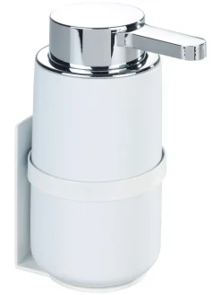 Dozownik mydła "Woya" w kolorze białym - 250 ml