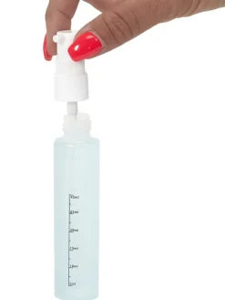 Dozownik w kolorze jasnoróżowo-białym - 30 ml