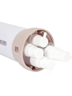 Dozownik w kolorze jasnoróżowo-białym - 30 ml