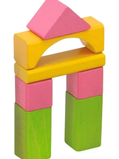 Drewniane klocki (75 szt.) - 12 m+