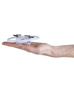 Dron zdalnie sterowany w kolorze białym - 14+