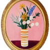 Druk artystyczny "Eclectic Bunch" w ramce - 50 x 40 cm
