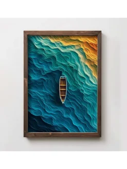 Druk artystyczny w ramce - 35 x 47 cm