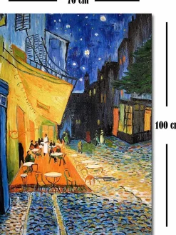 Druk "Cafe Terrace" na płótnie - 70 x 100 cm