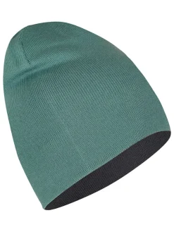 Dwustronna czapka beanie "Troll" w kolorze czarno-niebieskim