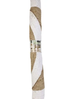 Dywan w kolorze jasnobrązowym z juty - Ø 120 cm