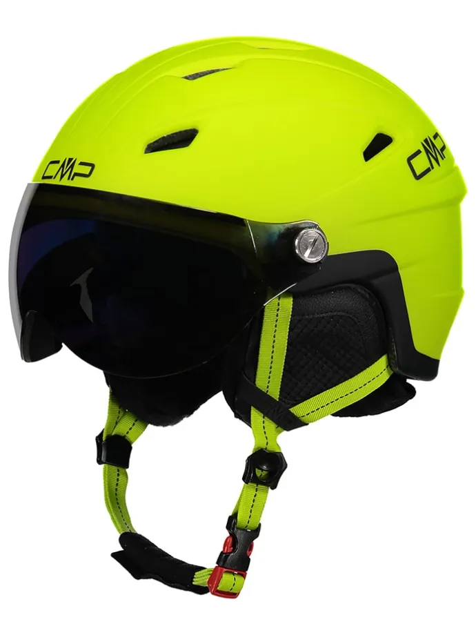 Dziecięcy kask narciarski "WJ-2" w kolorze żółtym