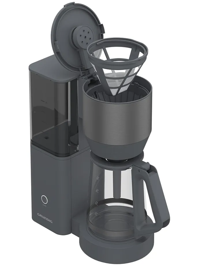 Ekspres "GMS9081" w kolorze szarym do kawy z filtrem - 1,25 l