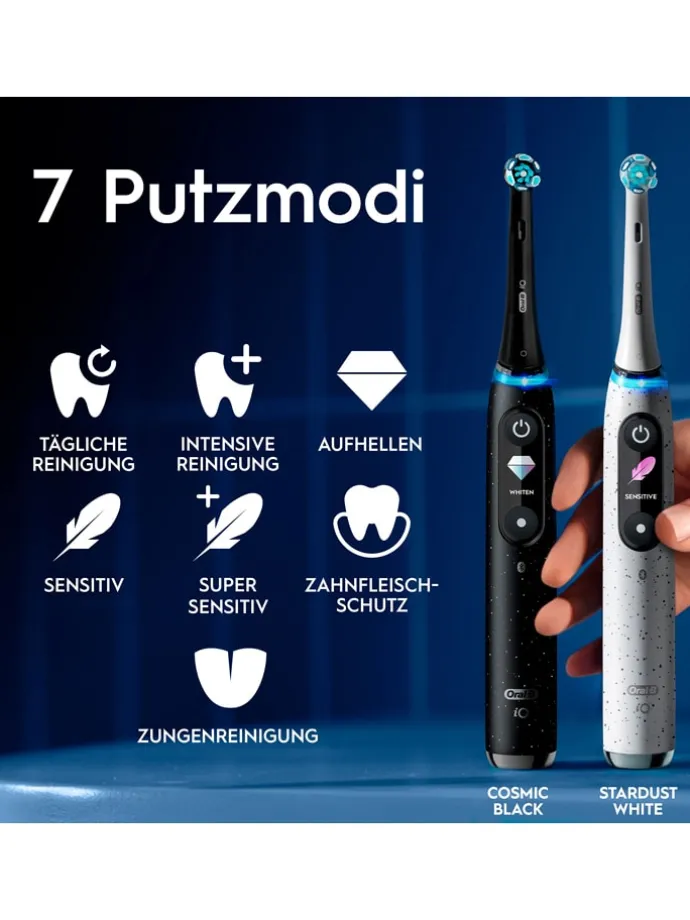 Elektryczna szczoteczka "iO Series 10" w kolorze białym