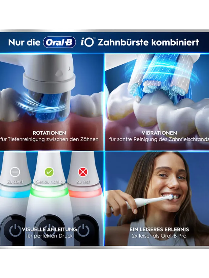 Elektryczna szczoteczka "iO Series 6" w kolorze białym